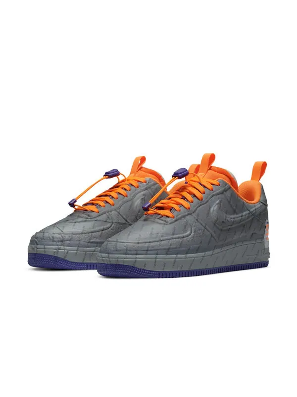 Кроссовки air force 1 low experimental Nike — изображение 3 из 4, серый/оранжевый