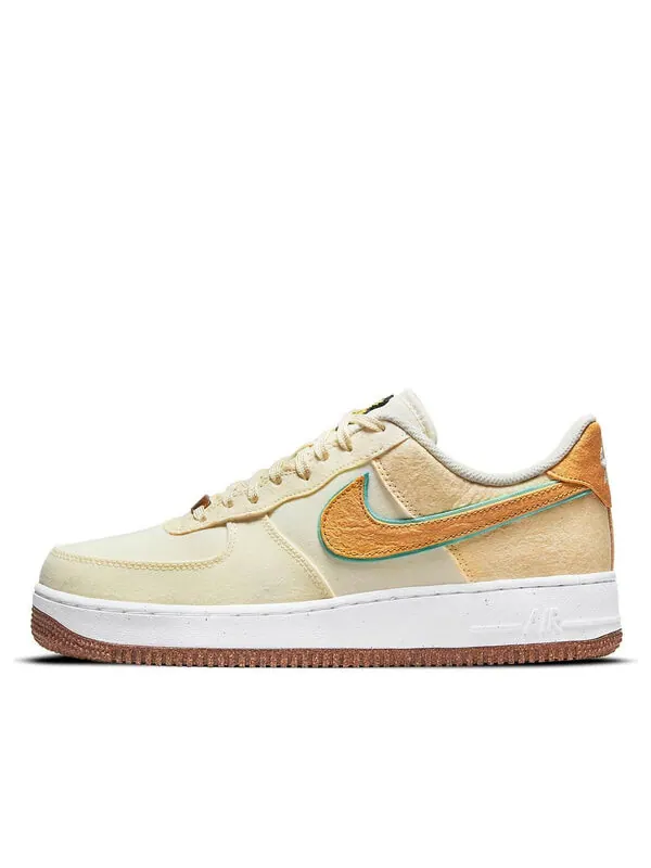Кроссовки air force 1 '07 premium 'happy pineapple' Nike — изображение 1 из 4, кремовый/коричневый
