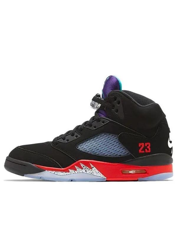 Кроссовки 5 ретро Air Jordan — изображение 1 из 4, черный/красный