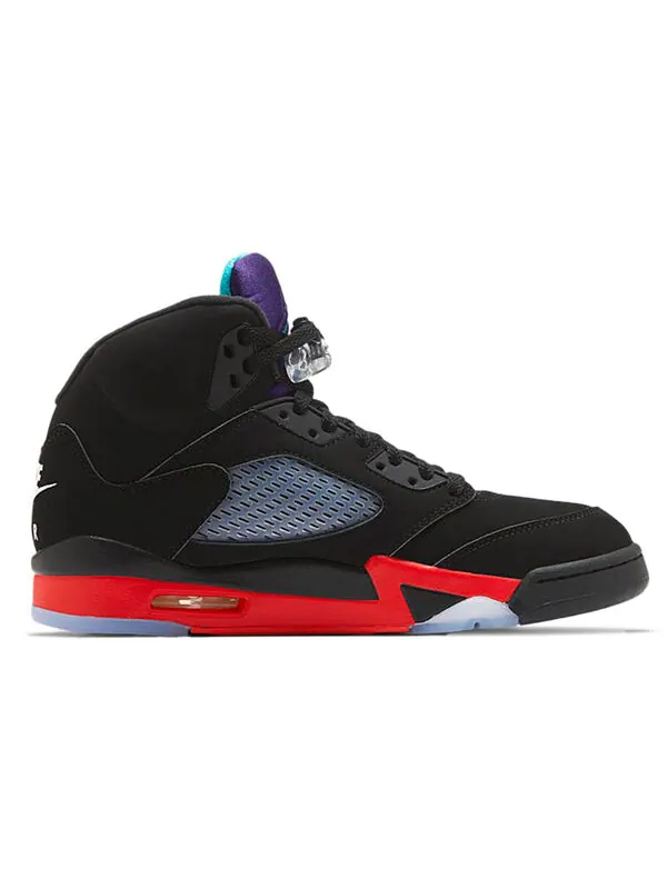 Кроссовки 5 ретро Air Jordan — изображение 2 из 4, черный/красный