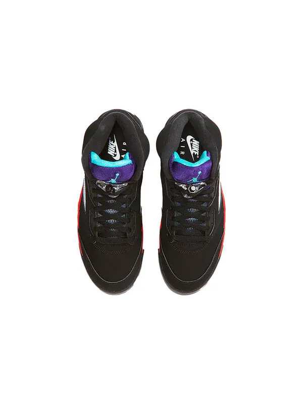 Кроссовки 5 ретро Air Jordan — изображение 4 из 4, черный/красный