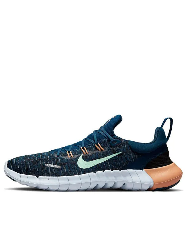 Кроссовки Nike Rn 5.0 — изображение 1 из 4, синий/белый/золотистый