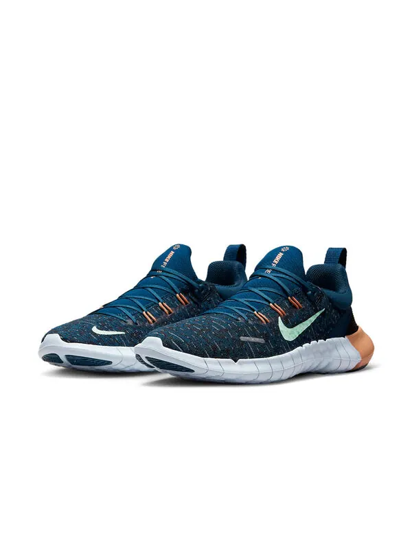 Кроссовки Nike Rn 5.0 — изображение 3 из 4, синий/белый/золотистый