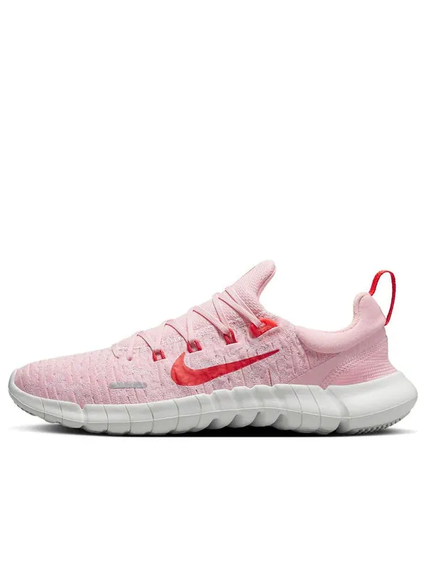 Кроссовки free run 5.0 next nature 'soft pink light crimson' Nike — изображение 1 из 4, розовый
