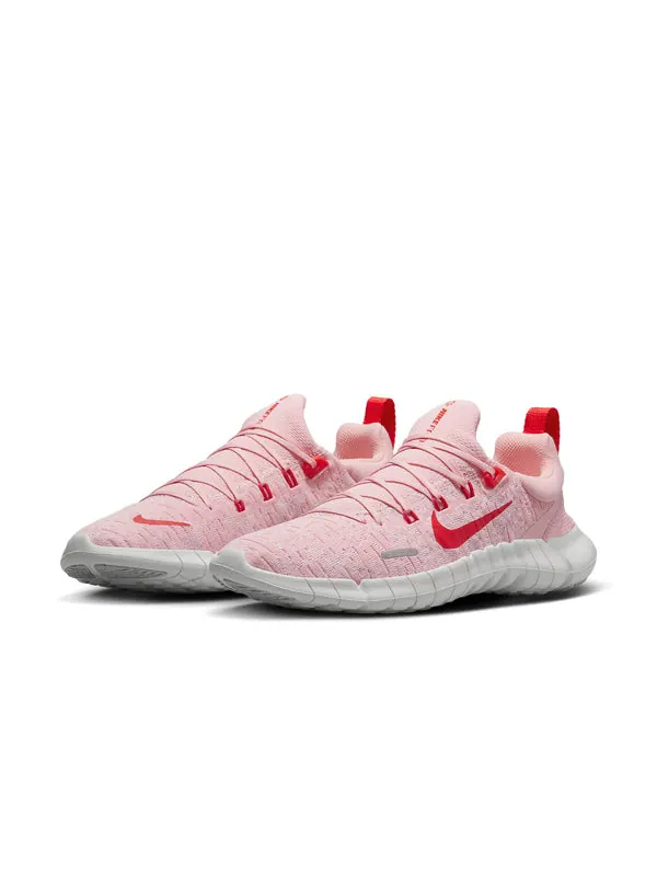 Кроссовки free run 5.0 next nature 'soft pink light crimson' Nike — изображение 3 из 4, розовый