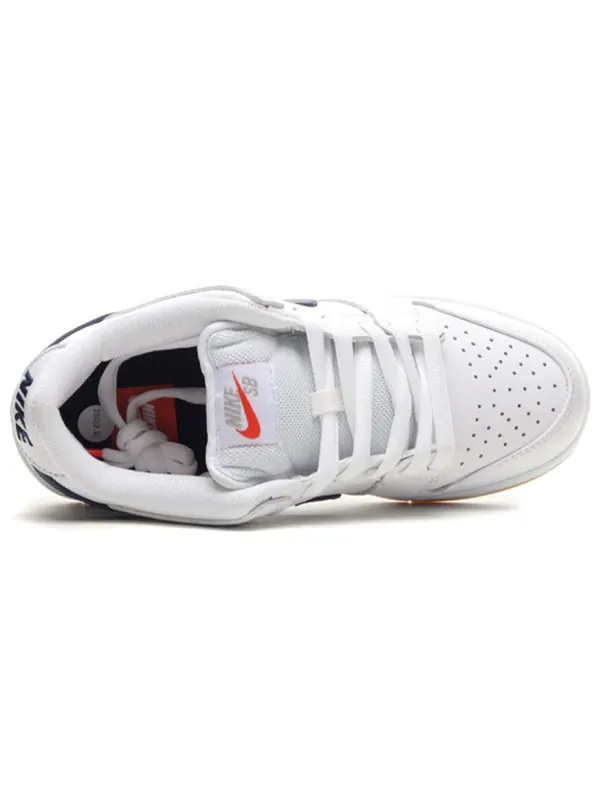Кроссовки dunk low pro iso sb Nike — изображение 4 из 4, белый/синий