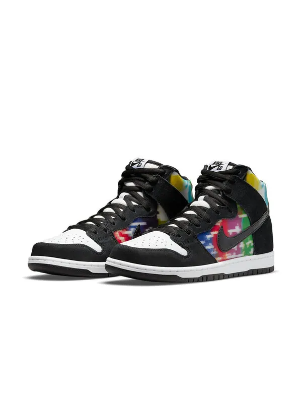 Кроссовки sb dunk высокие Nike — изображение 3 из 4, черный/белый