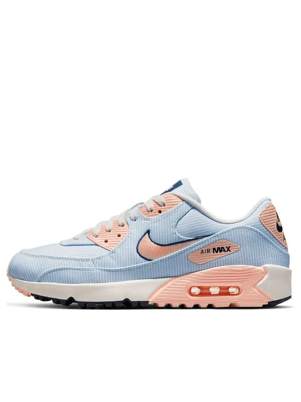 Кроссовки air max 90 golf nrg 'seersucker' Nike — изображение 1 из 4, синий/розовый
