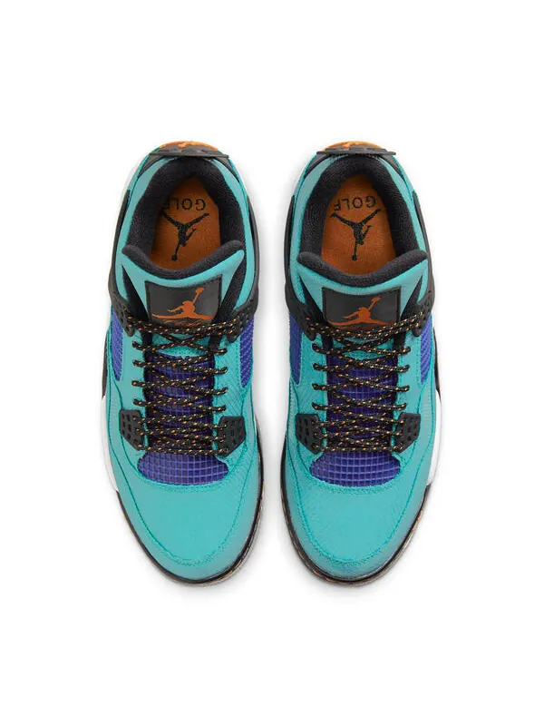 Кроссовки 4 гольф nrg Air Jordan — изображение 4 из 4, зеленый/белый