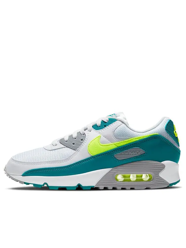 Кроссовки air max 90 Nike — изображение 1 из 4, белый/желтый/зеленый