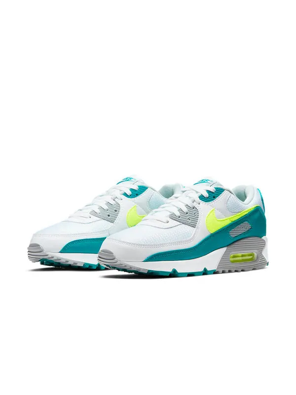 Кроссовки air max 90 Nike — изображение 3 из 4, белый/желтый/зеленый