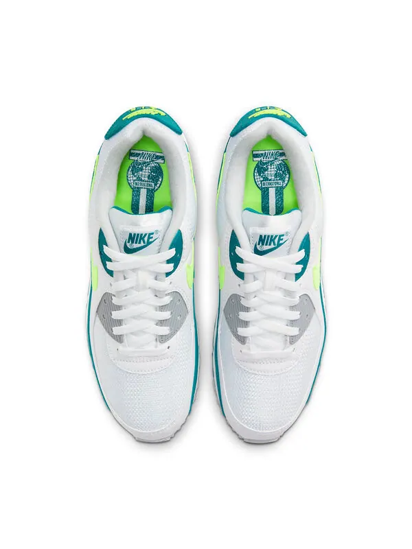 Кроссовки air max 90 Nike — изображение 4 из 4, белый/желтый/зеленый
