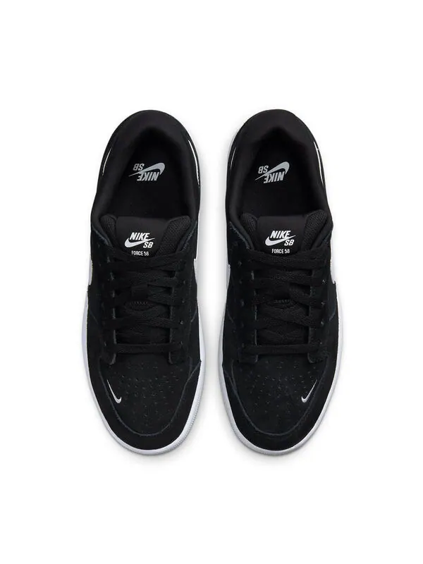 Кроссовки force 58 sb Nike — изображение 4 из 4, черный/белый