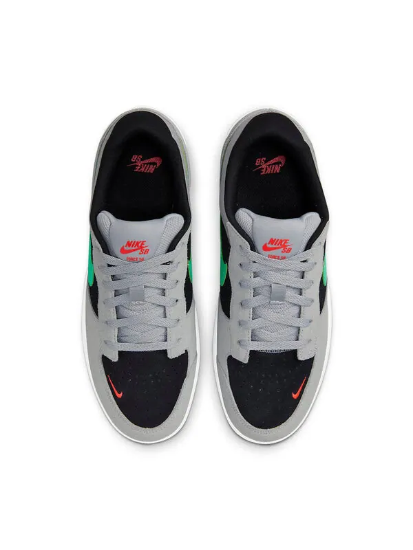 Кроссовки force 58 sb Nike — изображение 4 из 4, серый/зеленый