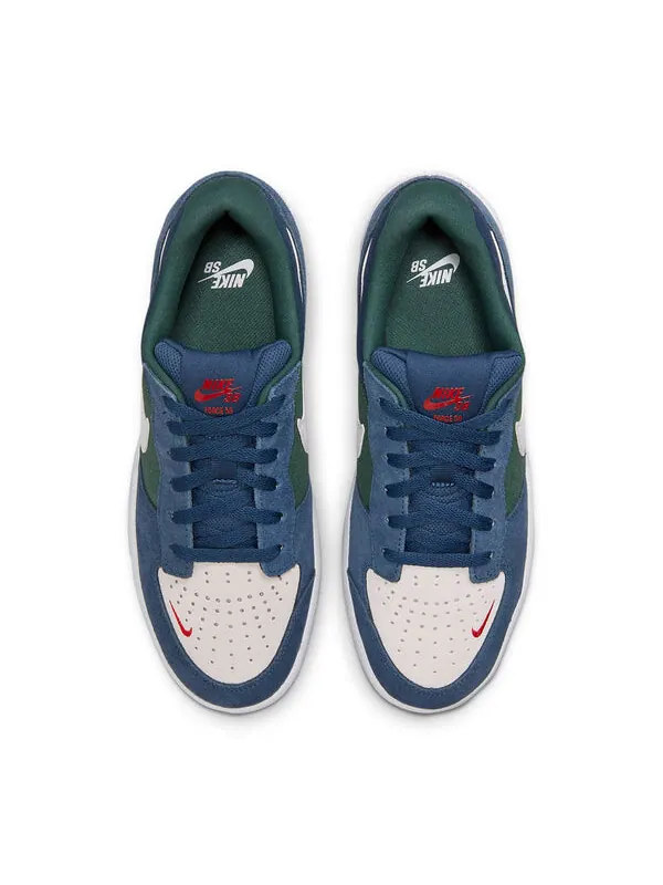Кроссовки force 58 sb Nike — изображение 4 из 4, синий//зеленый/белый