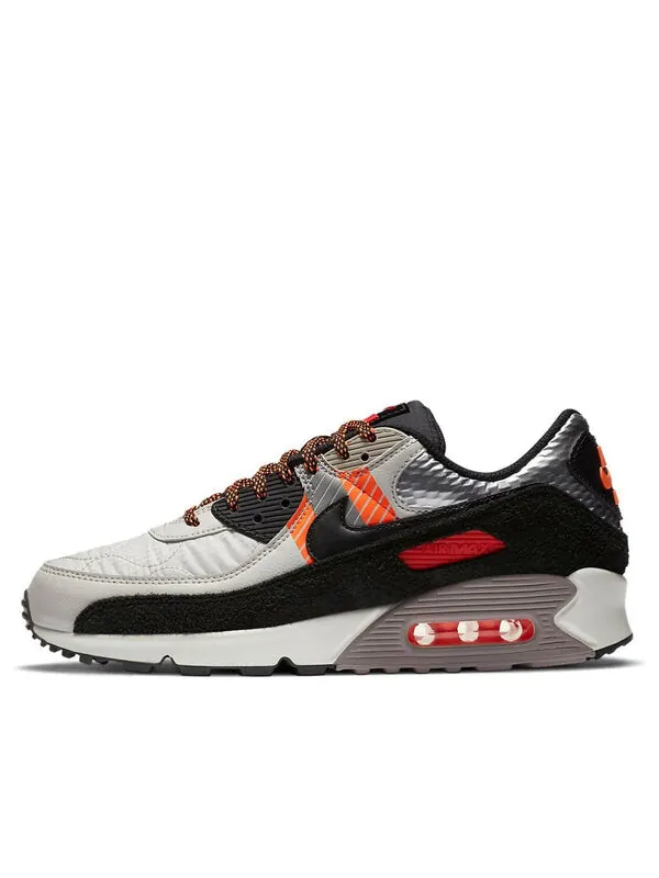 Кроссовки 3м x air max 90 Nike — изображение 1 из 4, светлый/черный/оранжевый
