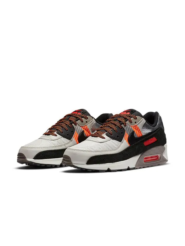 Кроссовки 3м x air max 90 Nike — изображение 3 из 4, светлый/черный/оранжевый