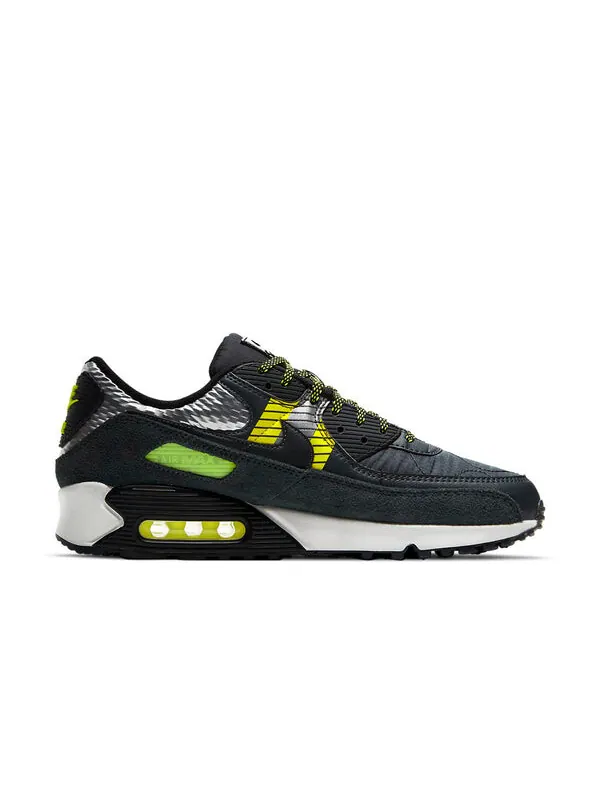 Кроссовки 3m x air max 90 'anthracite volt' Nike — изображение 2 из 4, черный