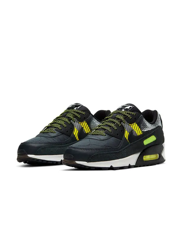 Кроссовки 3m x air max 90 'anthracite volt' Nike — изображение 3 из 4, черный
