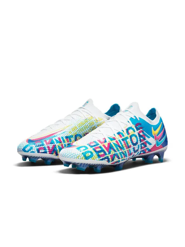Кроссовки фантом gt elite fg Nike — изображение 4 из 4, синий/розовый