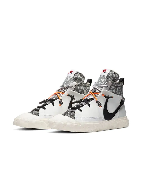 Кроссовки готовые x блейзер mid Nike — изображение 3 из 4, белый/серый/черный
