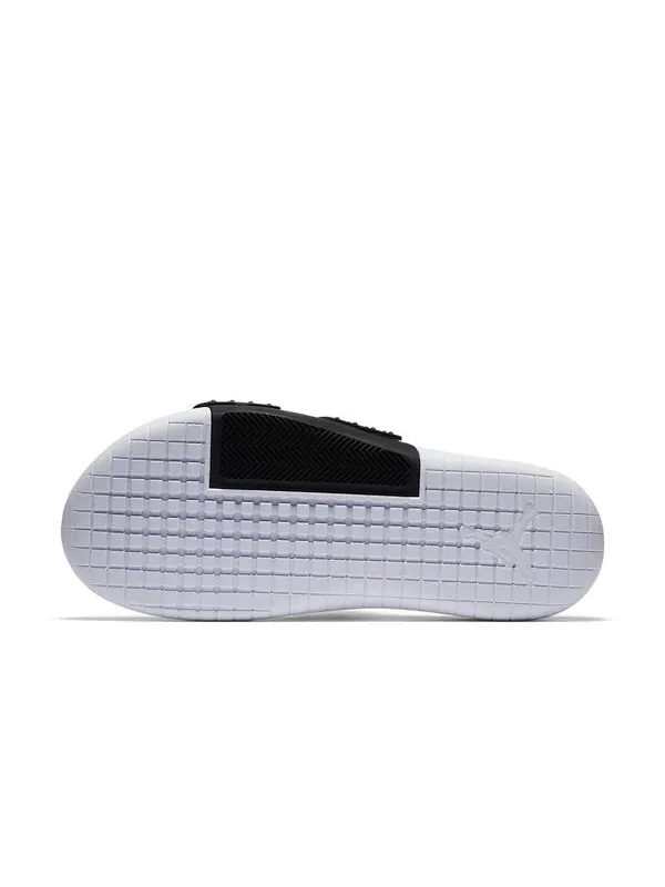 Тапочки hydro 8 retro slide 'white black fire' Air Jordan — изображение 4 из 4, белый//черный