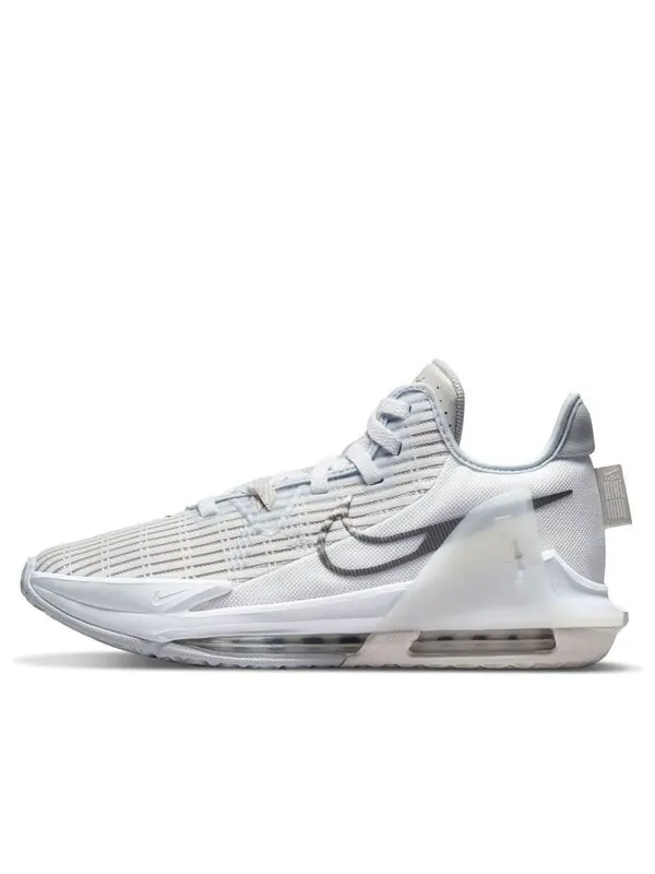 Кроссовки lebron witness 6 'summit white metallic pewter' Nike — изображение 1 из 4, серый