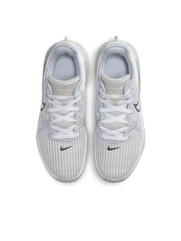 Кроссовки lebron witness 6 'summit white metallic pewter' Nike — изображение 4 из 4, серый