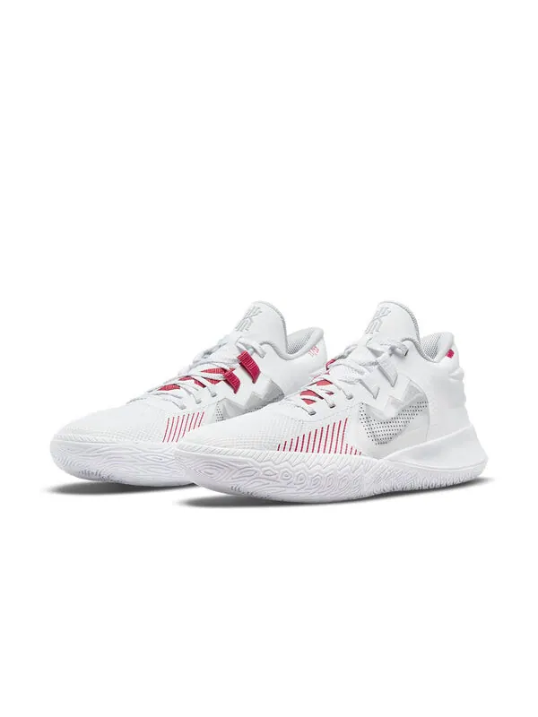 Кроссовки kyrie flytrap 5 'white university red' Nike — изображение 3 из 4, белый/розовый