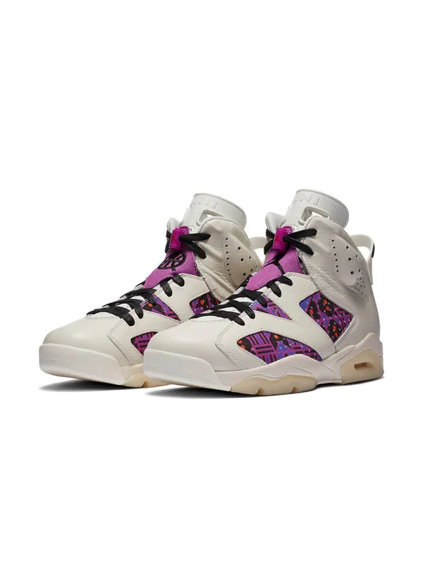 Кроссовки 6 retro 'quai 54 - purple' Air Jordan — изображение 4 из 4