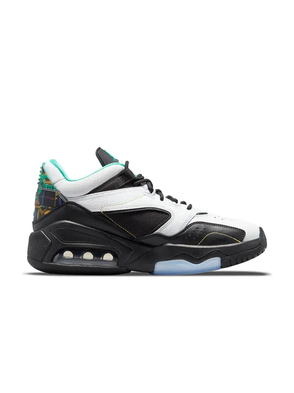 Кроссовки точка переулок Air Jordan — изображение 2 из 4, черный/белый/зеленый