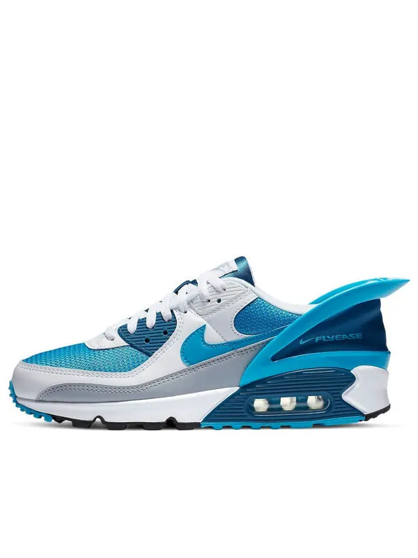 Кроссовки air max 90 flyease Nike — изображение 1 из 4, синий/белый