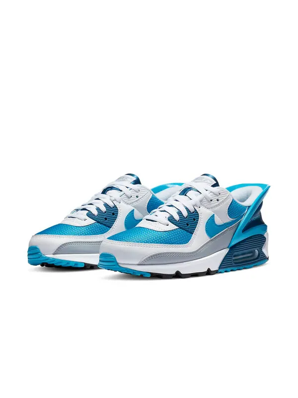 Кроссовки air max 90 flyease Nike — изображение 3 из 4, синий/белый