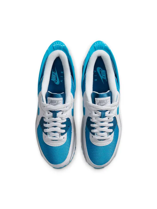 Кроссовки air max 90 flyease Nike — изображение 4 из 4, синий/белый