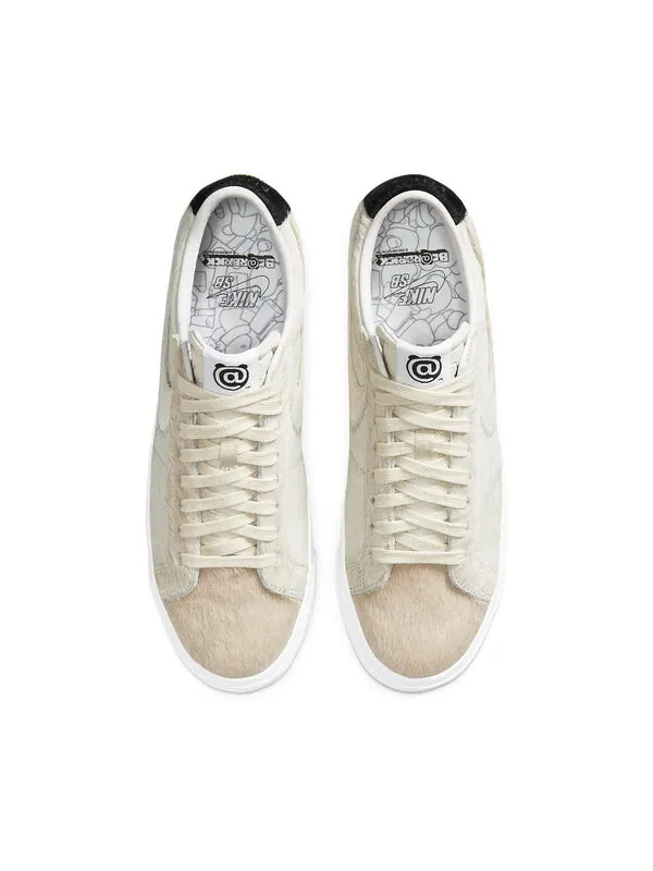 Кроссовки medicom toy x blazer низкие sb Nike — изображение 4 из 4, белый