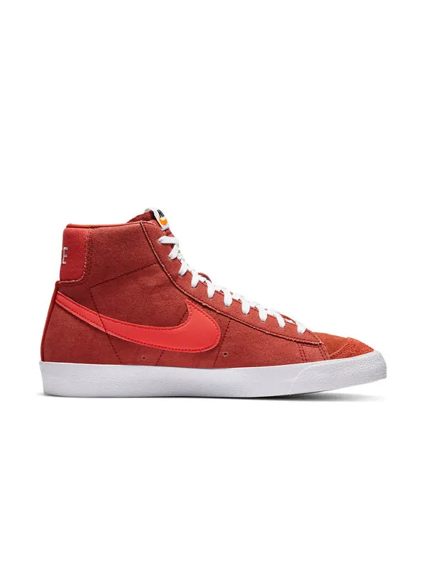 Кроссовки blazer '77 vintage mid 'firewood orange' Nike — изображение 2 из 4, белый/красный