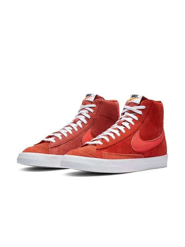Кроссовки blazer '77 vintage mid 'firewood orange' Nike — изображение 3 из 4, белый/красный