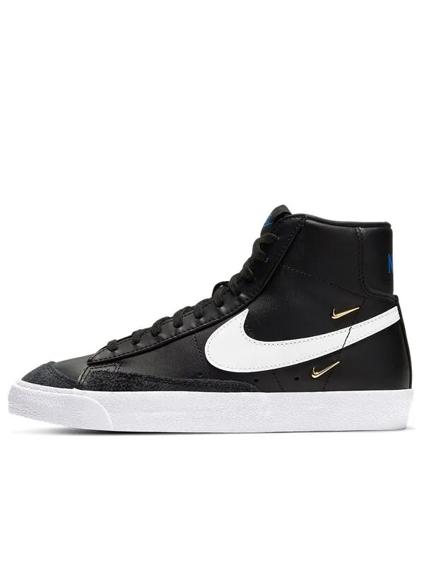 Кроссовки blazer mid '77 se 'sisterhood - black metallic gold' Nike — изображение 1 из 4, черный/белый