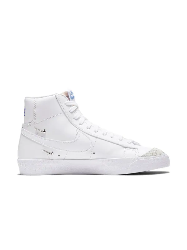 Кроссовки blazer mid '77 se 'sisterhood - white metallic silver' Nike — изображение 2 из 4, белый