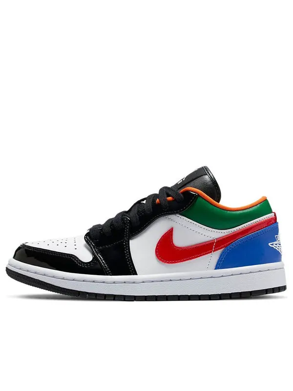 Кроссовки 1 низкие Air Jordan — изображение 1 из 4, белый//красный