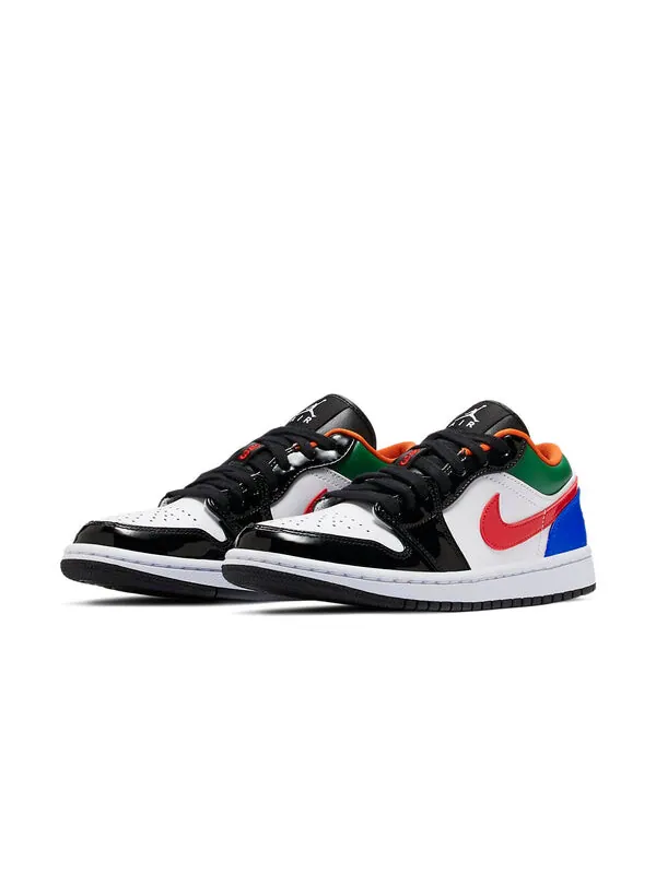 Кроссовки 1 низкие Air Jordan — изображение 3 из 4, белый//красный