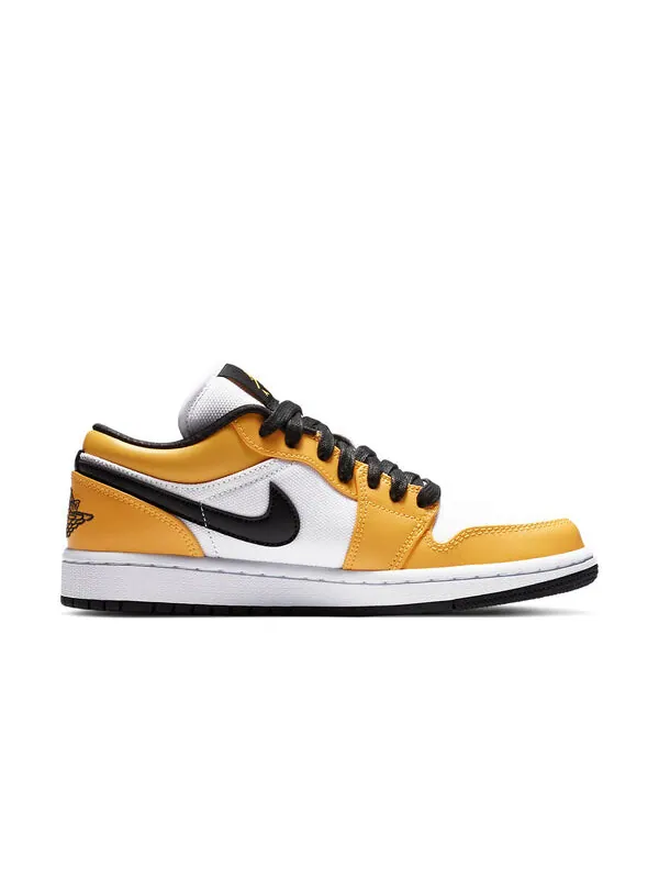 Кроссовки 1 низкие Air Jordan — изображение 2 из 4, белый/оранжевый
