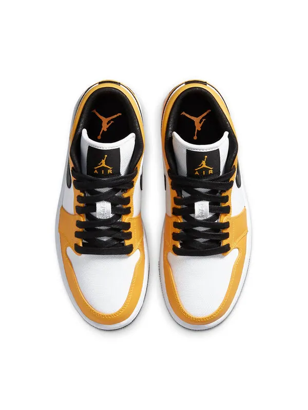 Кроссовки 1 низкие Air Jordan — изображение 4 из 4, белый/оранжевый