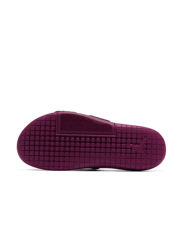 Тапочки paris saint-germain x hydro 8 qs slide 'bordeaux' Air Jordan — изображение 4 из 4, черный/фиолетовый