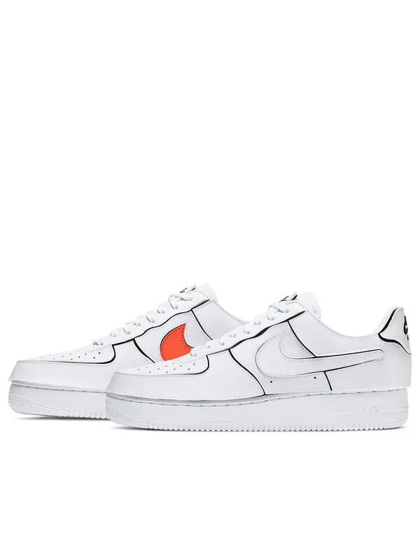 Кроссовки Air Force 1 1 Nike — изображение 1 из 4, белый/черный