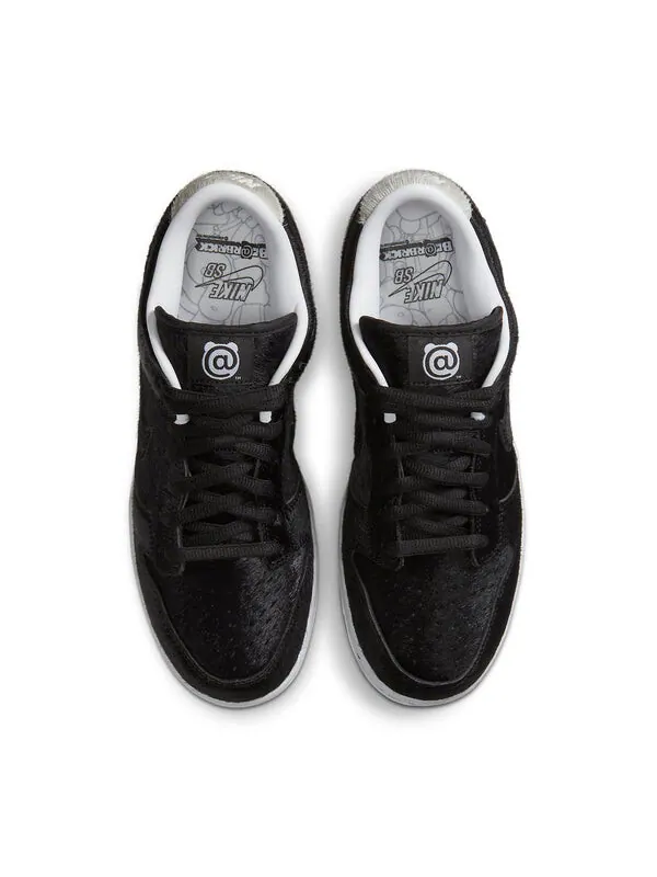 Кроссовки x medicom toy sb dunk low Nike — изображение 4 из 4, черный/белый