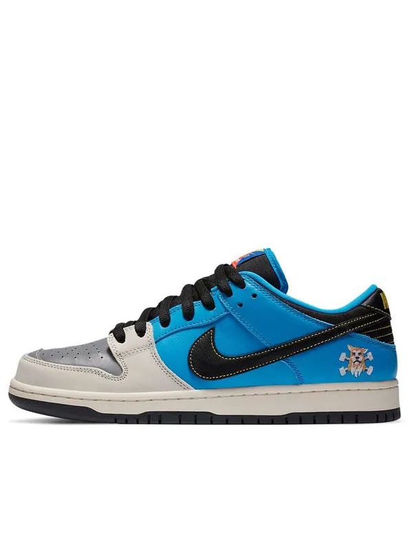 Кроссовки x мгновенные скейтборды sb dunk low pro Nike — изображение 1 из 4, белый/синий