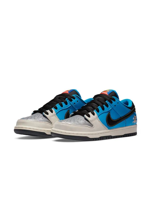 Кроссовки x мгновенные скейтборды sb dunk low pro Nike — изображение 3 из 4, белый/синий