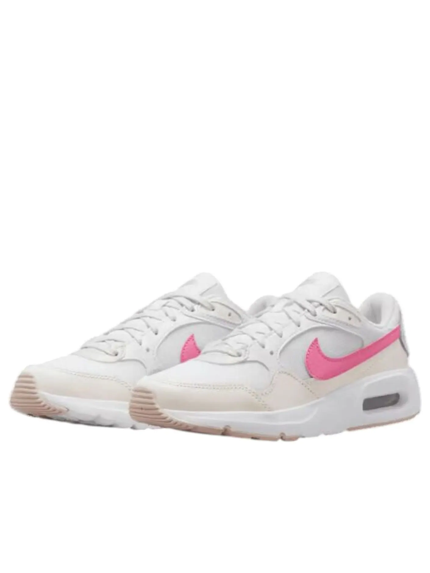 (GS) Nike Air Max SC 'White' — изображение 3 из 6, белый/розовый