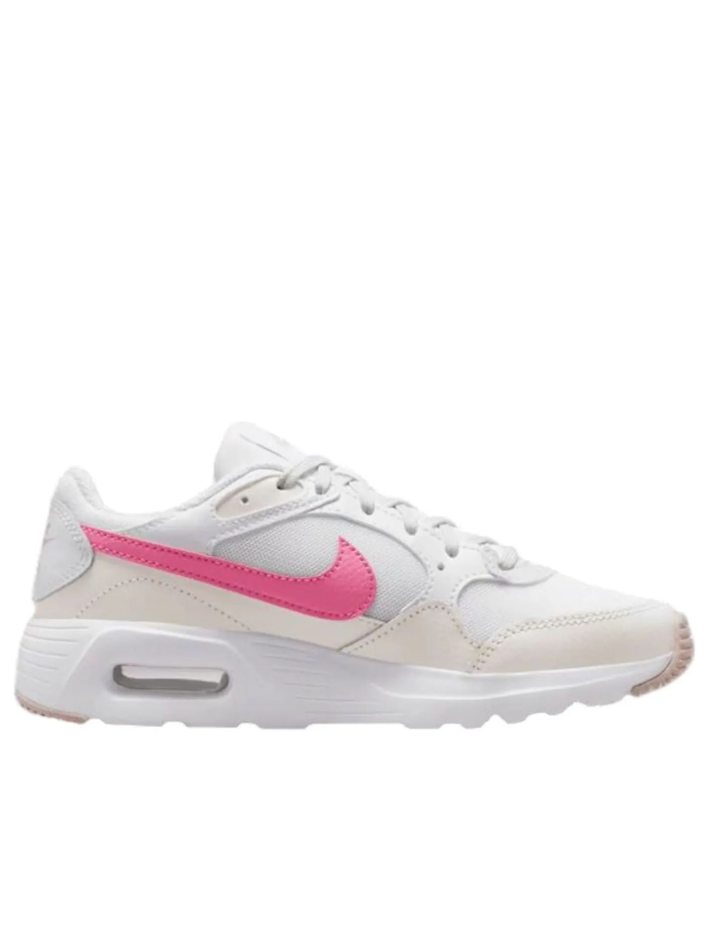 (GS) Nike Air Max SC 'White' — изображение 6 из 6, белый/розовый